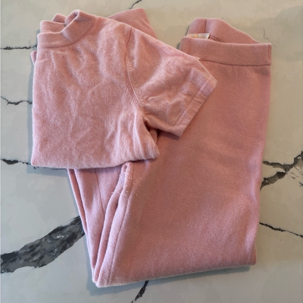 Pink Women's Cashmere Knit Set